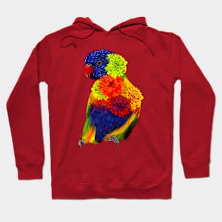 Rainbow Lorikeet + Zinna's Hoodie